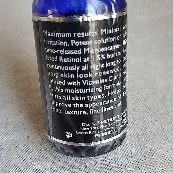 🆕️ PETER THOMAS ROTH Retinol Fusion PM Night Serum 1 fl oz - Picture 4 of 5
